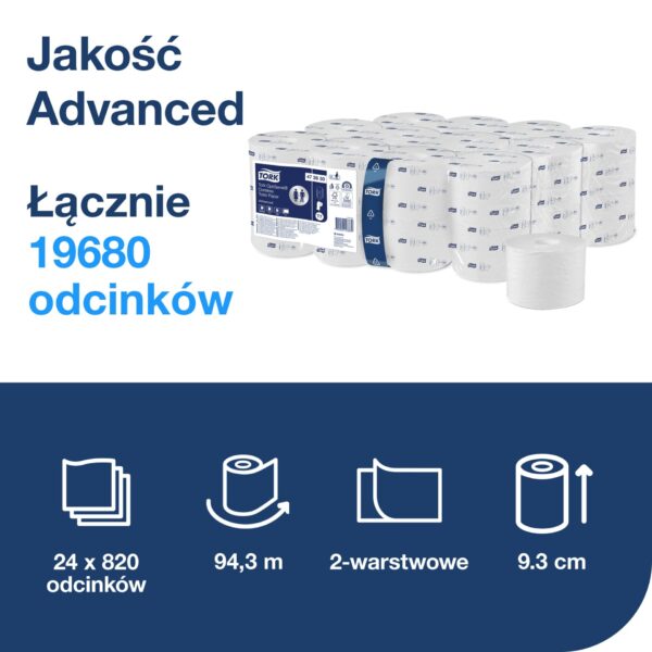 optiserve tork 472630 papier bez gilzy
