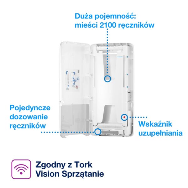 dozownik Tork H5 552500 PeakServe